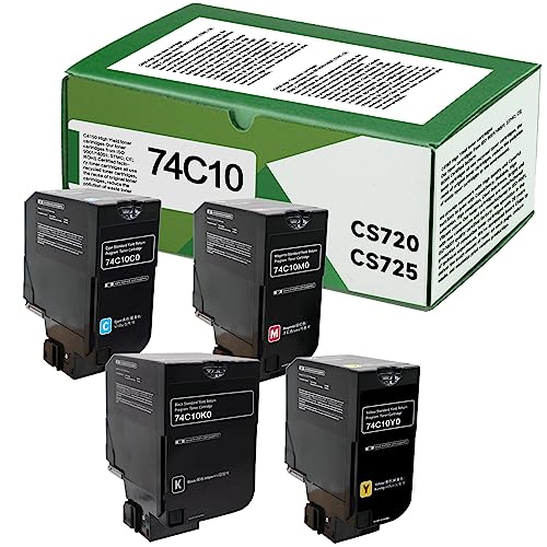 Cartouche 74C10K0 pour Lexmark CS720 afin d'éviter les pannes