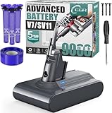 EGR Advanced 9000mAh V7 Animal Battery Replacement Compatible with Dyson SV11 V7...