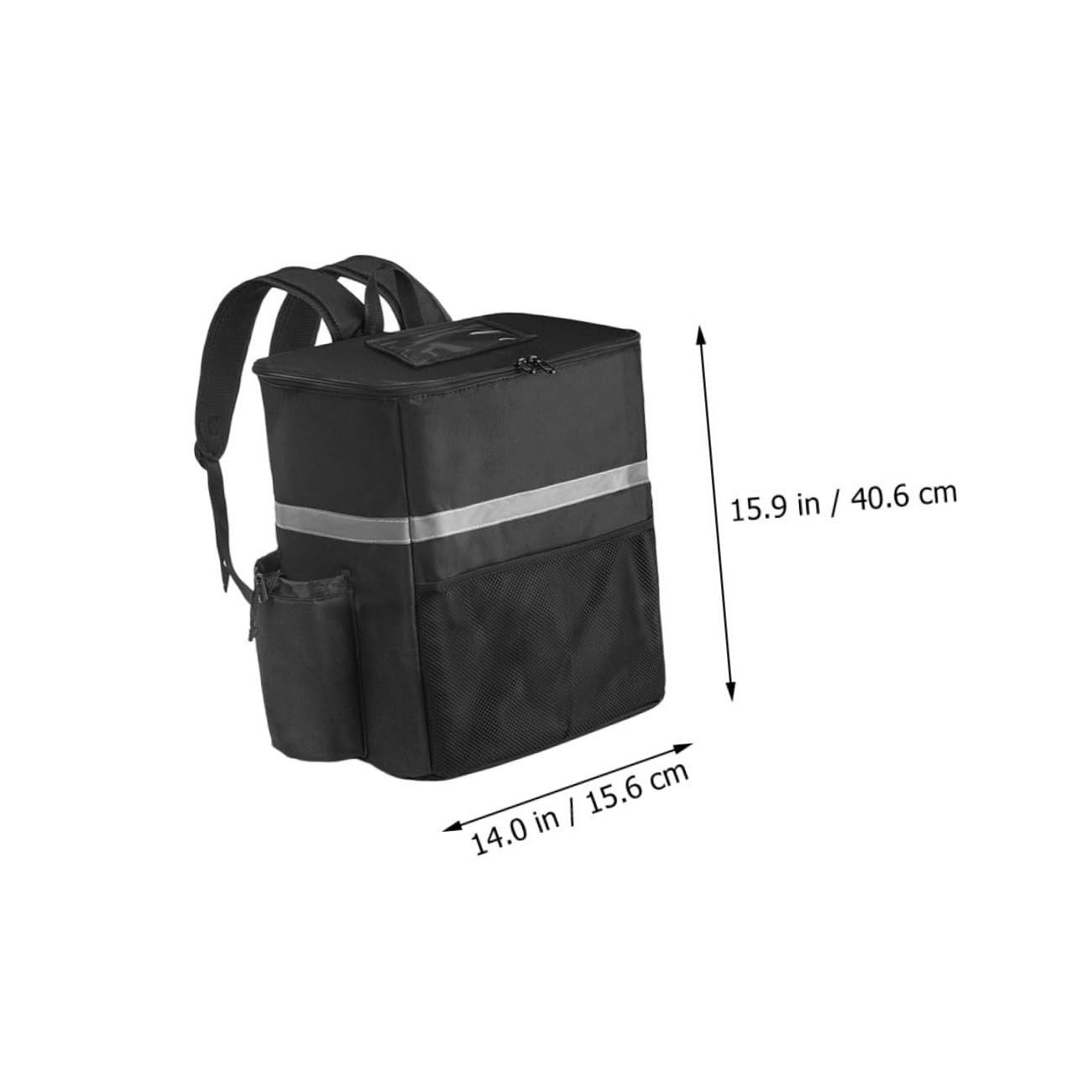 Thermotasche Groß Isoliertasche für Takeaway Lebensmittel Aufbewahrung Tasche mit Hoher Kapazität für Outdoor Camping Schule Picknick Hält Speisen Warm oder Kalt Leicht zu