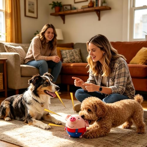 Jouet interactif pour chien robuste pour stopper l'ennui des chiots