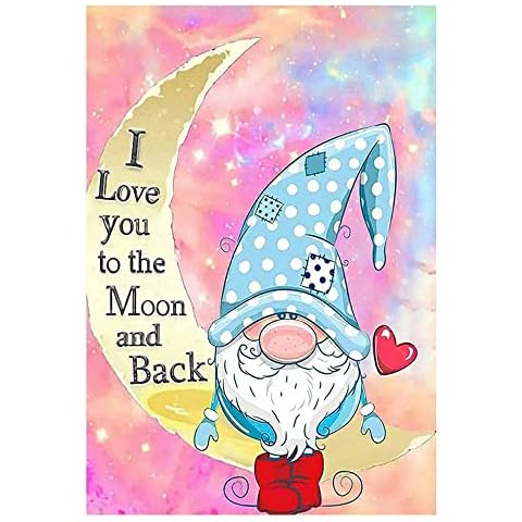 5D DIY Diamond Art and Craft Painting Kits Full Drill, Rhinestone Embroidery Cross Stitch Canvas Painting Pictures by Numbers for Gifts Home Wall Decor Kids Adults - hot Love Cover