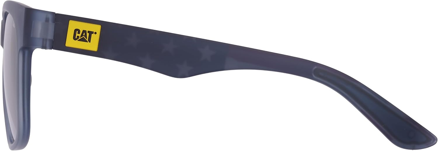 CAT CTS 8028 UV400 Polarized Men's Square Sunglasses, 58 mm