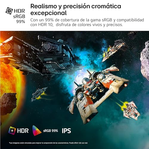 LG Monitor Gaming Ultragear 24G411A-B - 24'', IPS, 144Hz, 1 ms, Morado - Imagen 4