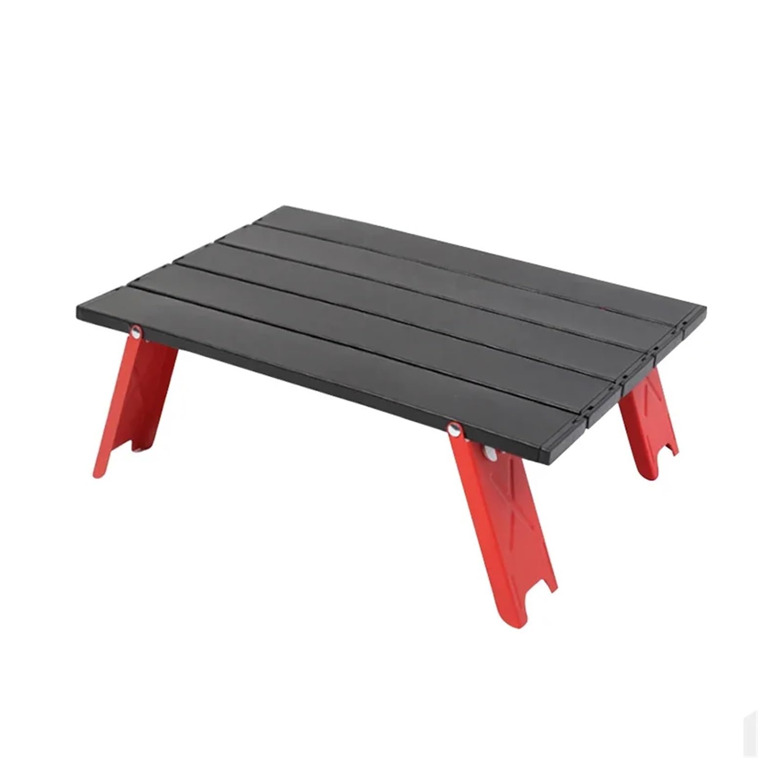 Table de camping en aluminium pliable pour pique-nique en famille et soirées au coin du feu