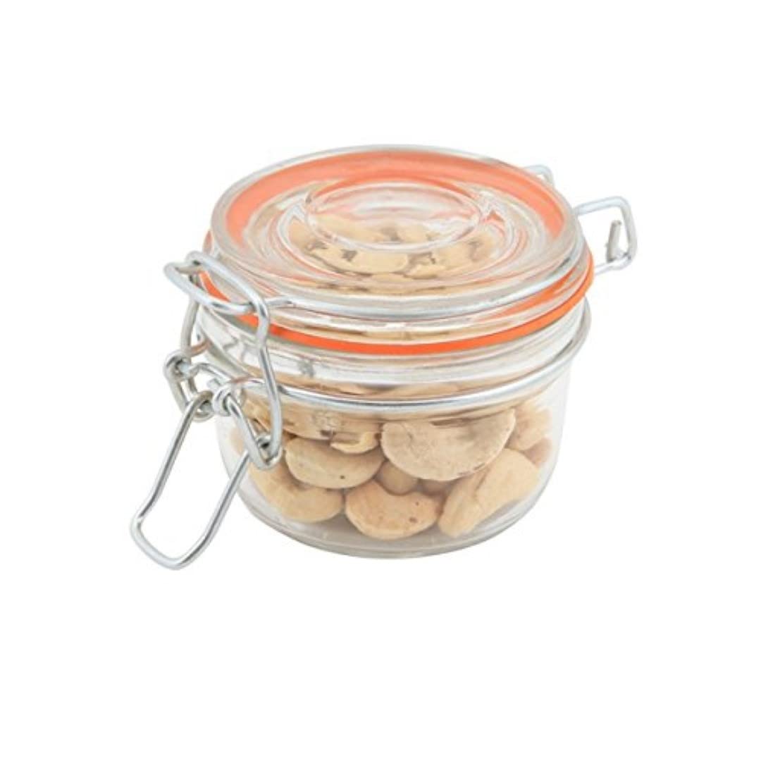 Genware NEV-TJ-M Glass Terrine Jar, 125 mL, 8.1 cm x 6.5 cm