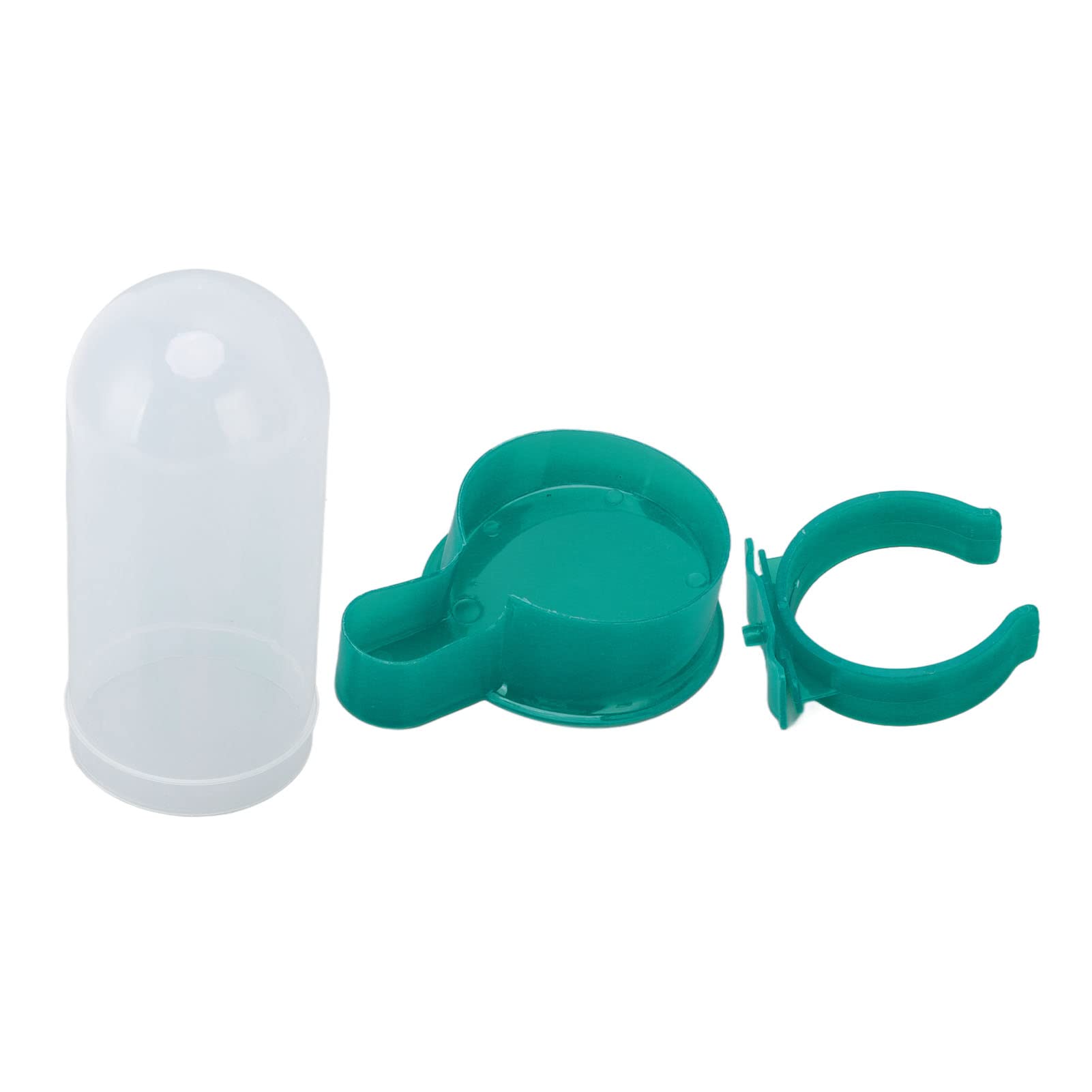 Kketeopt Green Large Capacity Safe Plastic Pigeon Water Feeder For Bird Cage ( L Size)