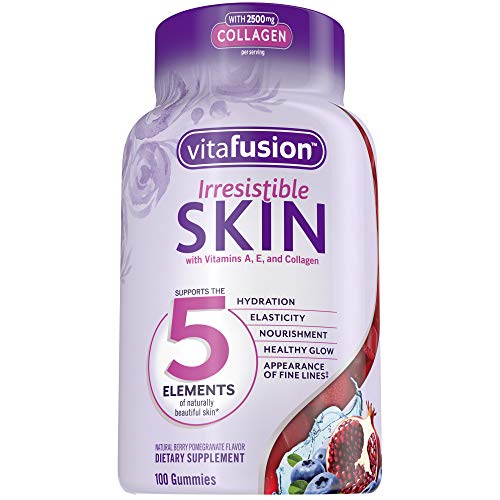Vitafusion Irresistible Skin Gummy Vitamins, 100 count