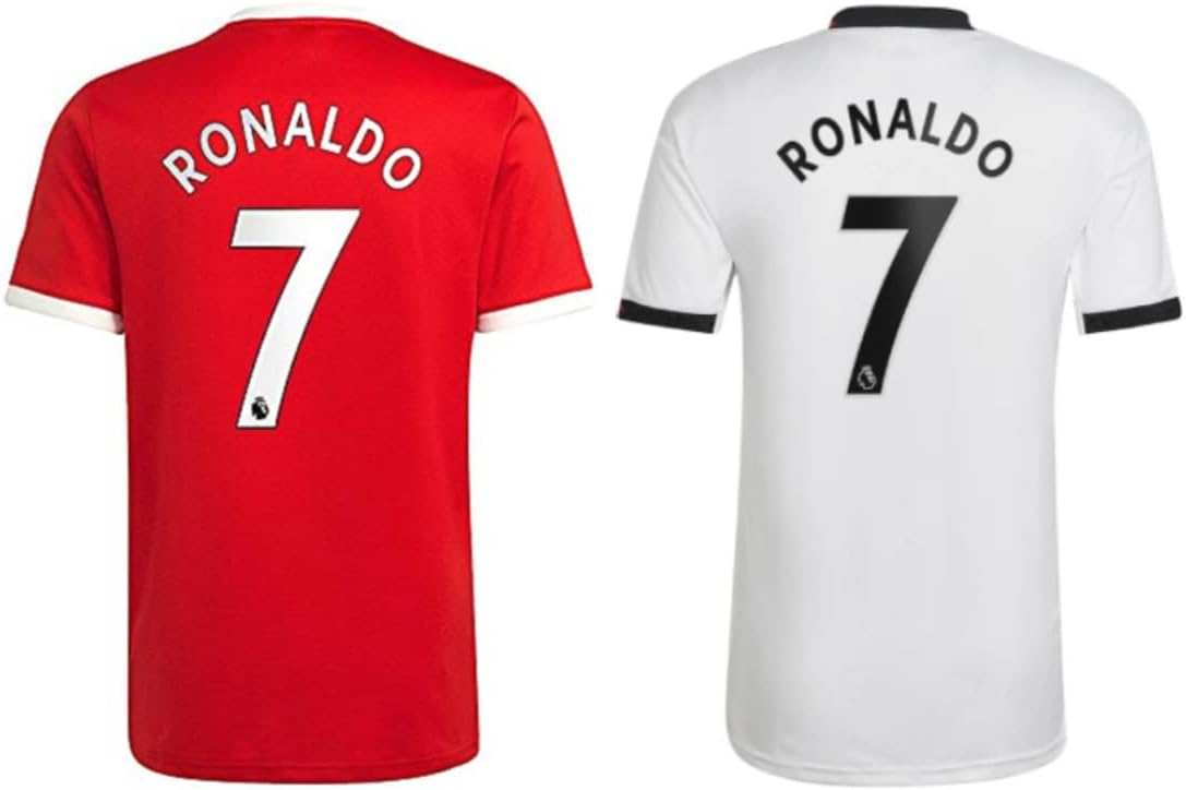GenericSports Football Away Ronaldo 7 Halfsleeve Original Round Neck Jersey 2022/2023 for Men and Boys