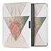 Produktbild kwmobile Kobo Aura Edition 2 Hülle - Kunstleder eReader Schutzhülle Cover Case für Kobo Aura Edition 2 - Glory Dreieck Design Beige Rosegold Weiß