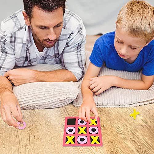 Gamie 24 juegos mini Tic Tac Toe de espuma 5 pulg miniatura 6