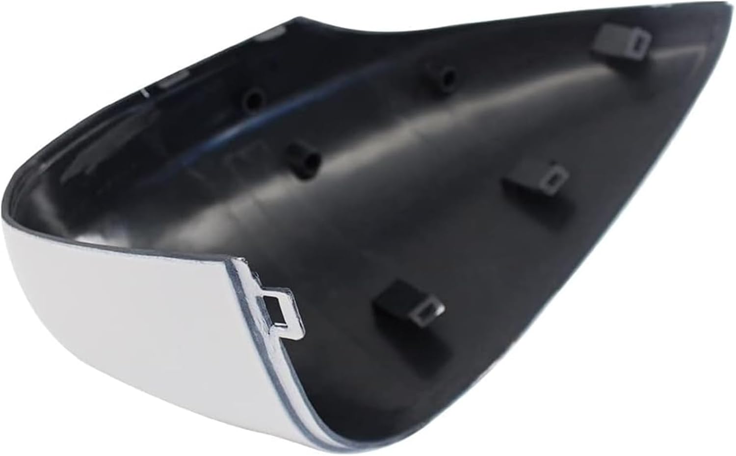 車のバックミラーハウジング 用のフィエスタ 2009-2015 左/右 ホワイト カー リアビュー サイドビュー ミラー 交換用カバ