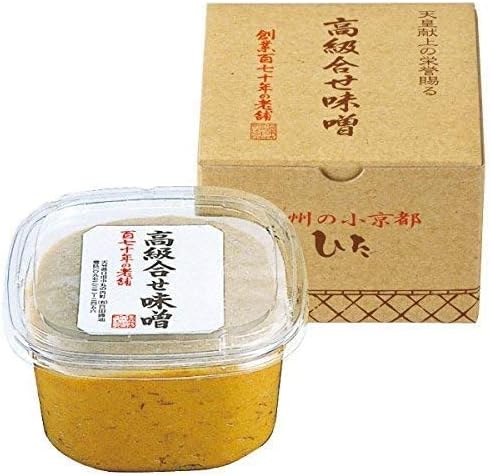 天皇献上の栄誉を賜る 日田醤油の高級合せ味噌 750g / お中元 お歳暮 父の日 母の日 ギフト
