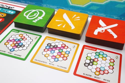 Asmodee - L'ÎLE des Mots DITS - Matagot - Jeu d’Association d’idées - Jeu société coopératif - Amis - Famille - Dès 10 Ans - 2 à 10 Joueurs - 20 Min - Version française