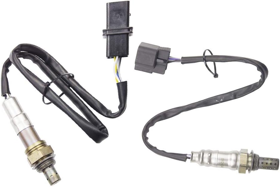 2PCS Oxygen O2 Sensor for 2004 2005 2006 2007 2008 Hyundai Elantra 2.0L Upstream + Downstream