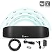 ANTOP Amplified Radio Antenna,50 Miles Indoor AM/FM Antenna for Stereo Radio Audio Signals with 6ft Coaxial Cable