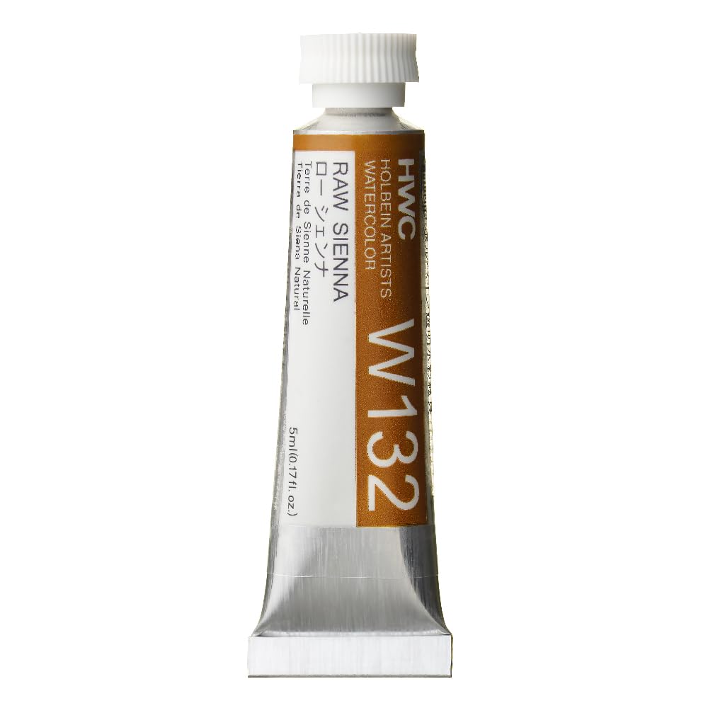 Holbein Watercolour : 5ml Tube RAW SIENNA