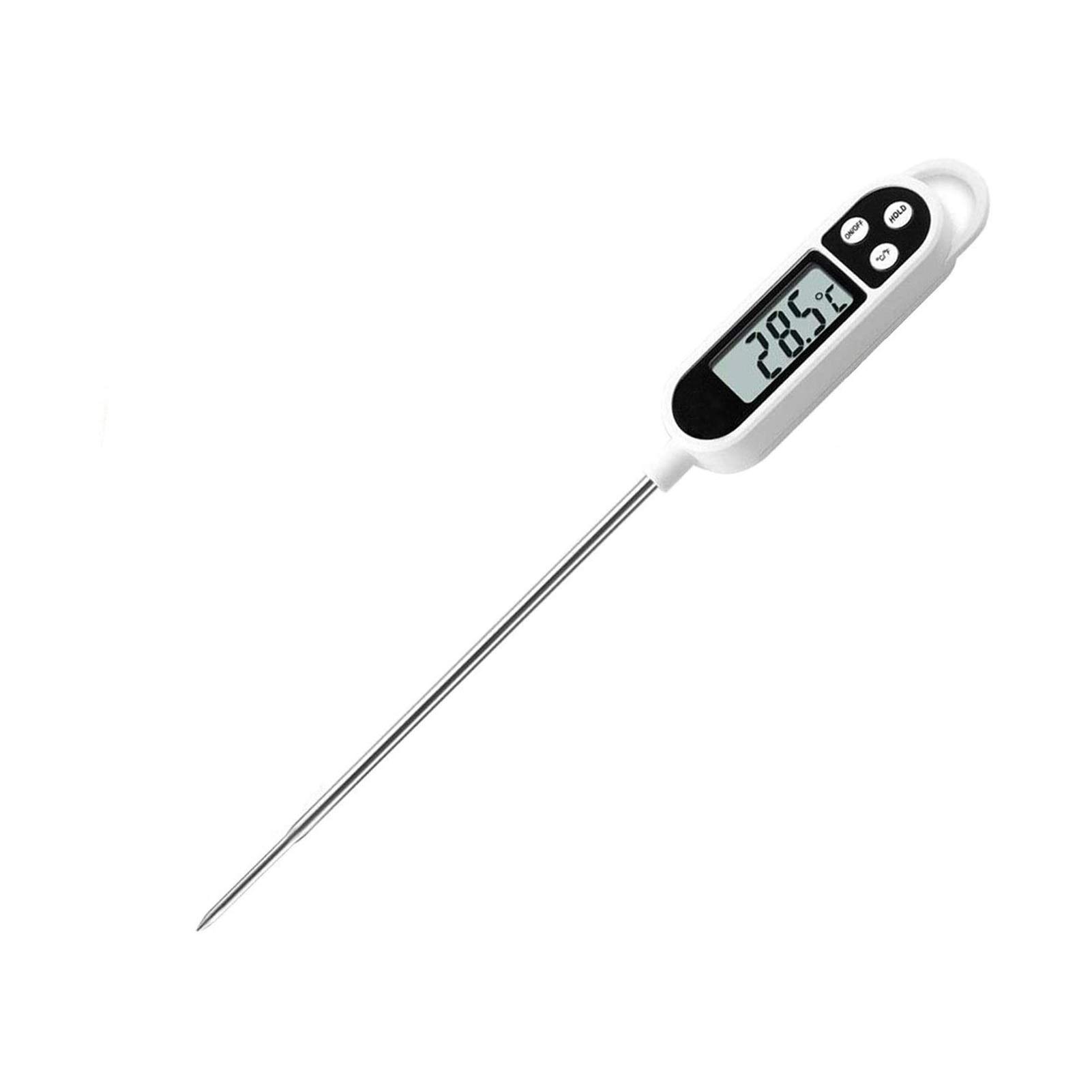 Termometr do mięsa, termometr z natychmiastowym odczytem Cyfrowy termometr do gotowania, termometr kuchenny Długa sonda Automatyczne wyłączanie ekranu LCD Termometry kuchenne do grillowania/mięsa /