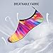 NING MENG Water Shoes Swimming Socks, Quick-Dry Aqua Yoga Socks for Beach Pool Surf, Colorful, Unisex Size 7.5/8.5 Women, 6.5/7.5 Men
