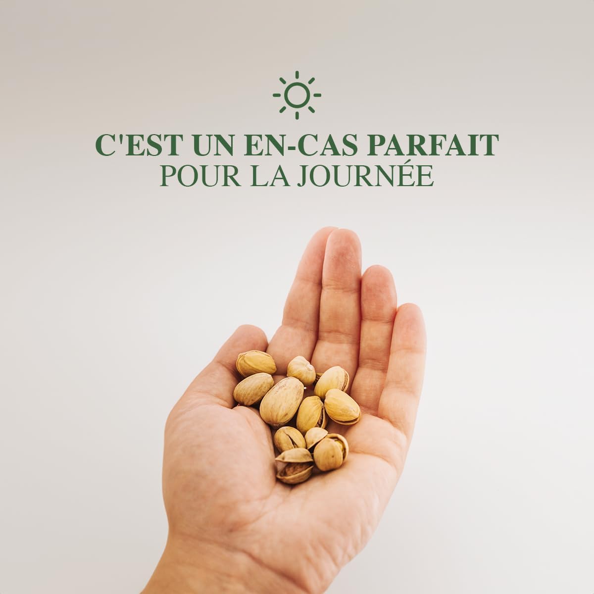 PISTAMED - Pistachos con Cáscara Sin Sal Tostados Artesanalmente - Alto Contenido en Fibra - Apto Veganos y Sin Gluten - Pack 10 x 100 g Formato Individual - Origen España - Snack Natural