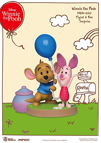 Beast Kingdom Disney's Winnie The Pooh Series 8-Piece Mini Egg Attack Action Figure Set, Multicolor #TOP5