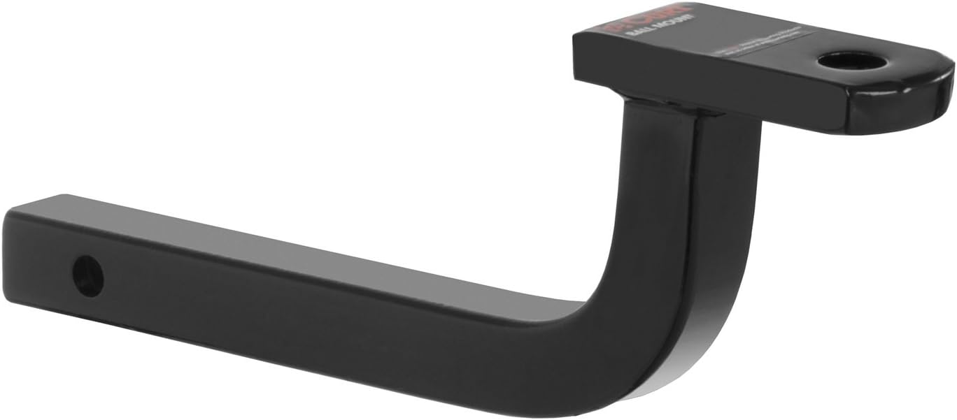 CURT 45023 Class 1 Trailer Hitch Ball Mount, Fits 1-1/4-Inch Receiver, 2,000 lbs, 3/4-Inch Hole, 3-3/4-Inch Rise