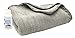 Produktbild Disana Melange-Babydecke 80 x 100 cm aus Merino-Schurwolle kbT, grau/natur melange inkl. Feinwaschmittel Wiki