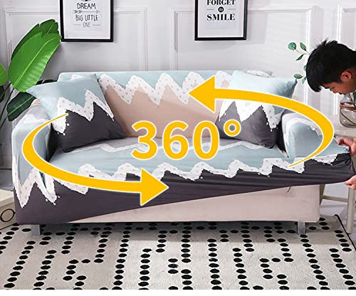 Housse de canapé extensible protection de meubles 145-185 cm