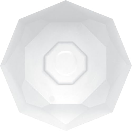 Miniatura 10 de Bloem Maceta hexagonal Tuxton 8 pulgadas color carbón maceta pequeña geométrica moderna y única resina duradera diseño moderno agujeros de drenaje