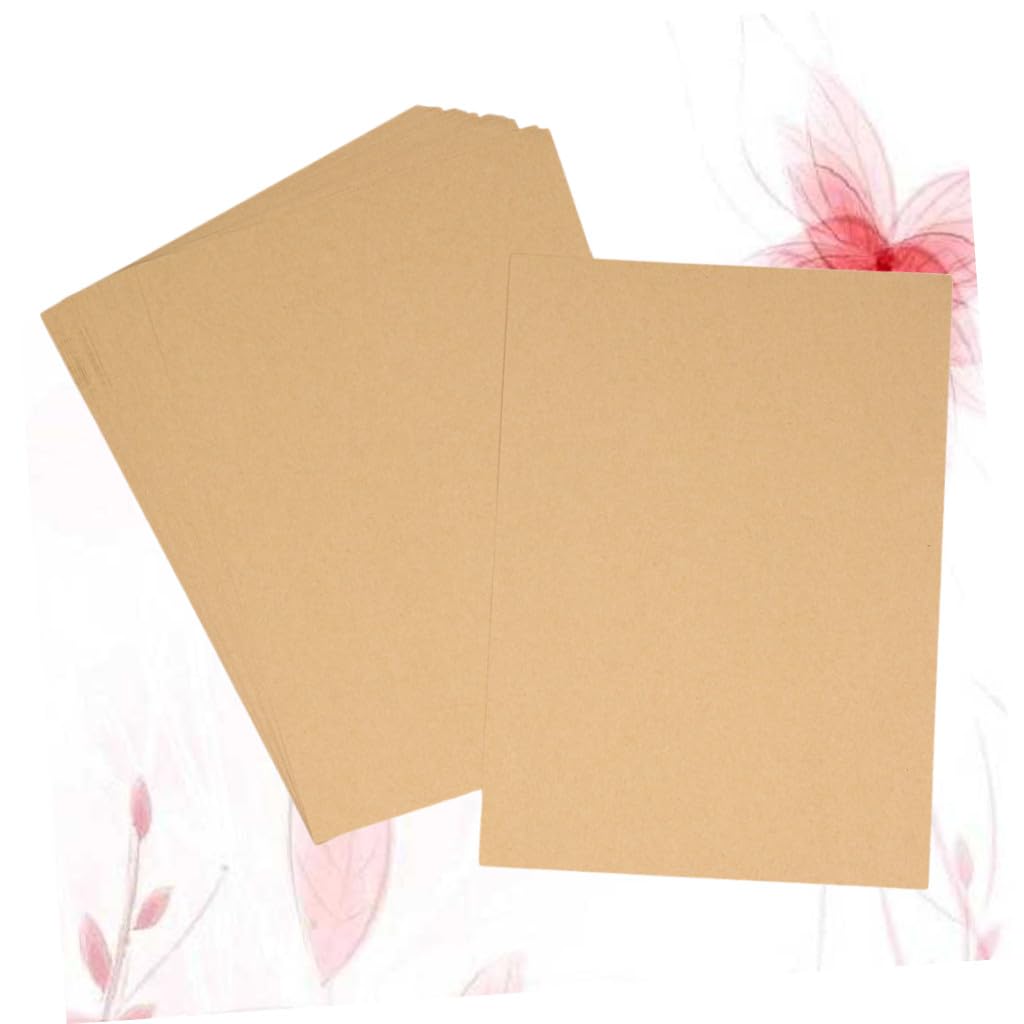 LRXIYODE 100blätter Bastelpapier Vintage Format Kraftdruckpapier für Geschenkpapier und Diy-projekte Packpapier zum Bedrucken und Verpacken
