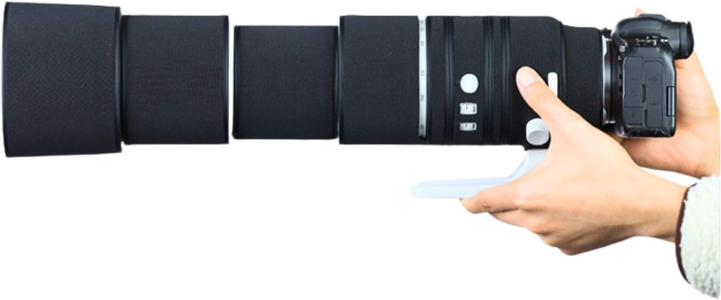 Fujing Waterproof Lens Coat for Canon RF 200-800mm F6.3-9 is USM Super-telephoto Zoom Lens Rain Cover Protection Sleeve Lens Case Clothing -Classic Black