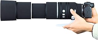 FUJING Waterproof Lens Camouflage Coat for CanGreenon RF 200-800mm F6.3-9 Camera Lens Rain Cover Protection Sleeve Guns Case Clothing -Classic Black