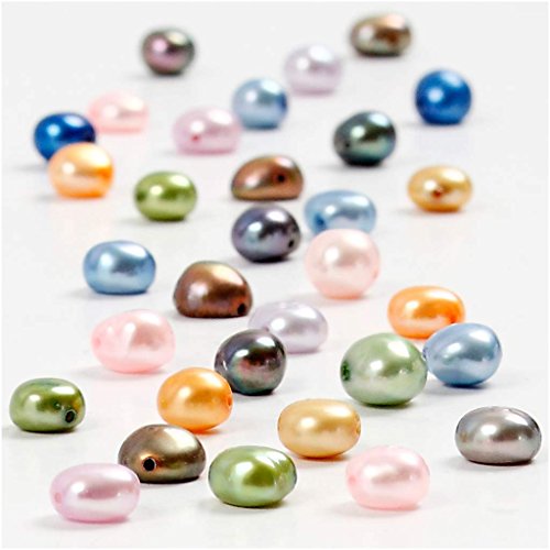 Freshwater Pearls, size 5-6 mm, 40cm