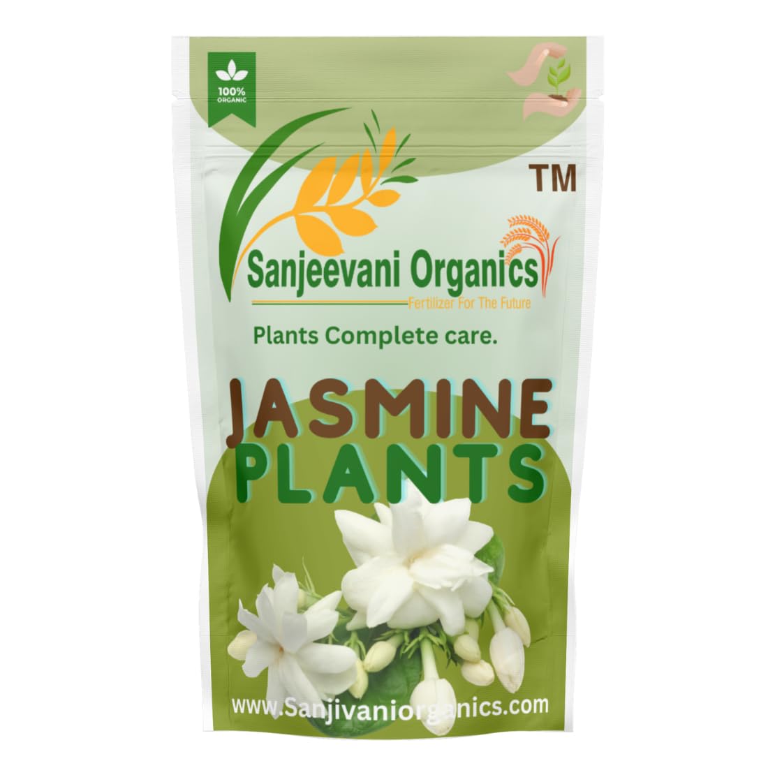 Sanjeevani Organicsnatural fertilizers for plants home garden 0.9 kg (Jasmine 900 GR)