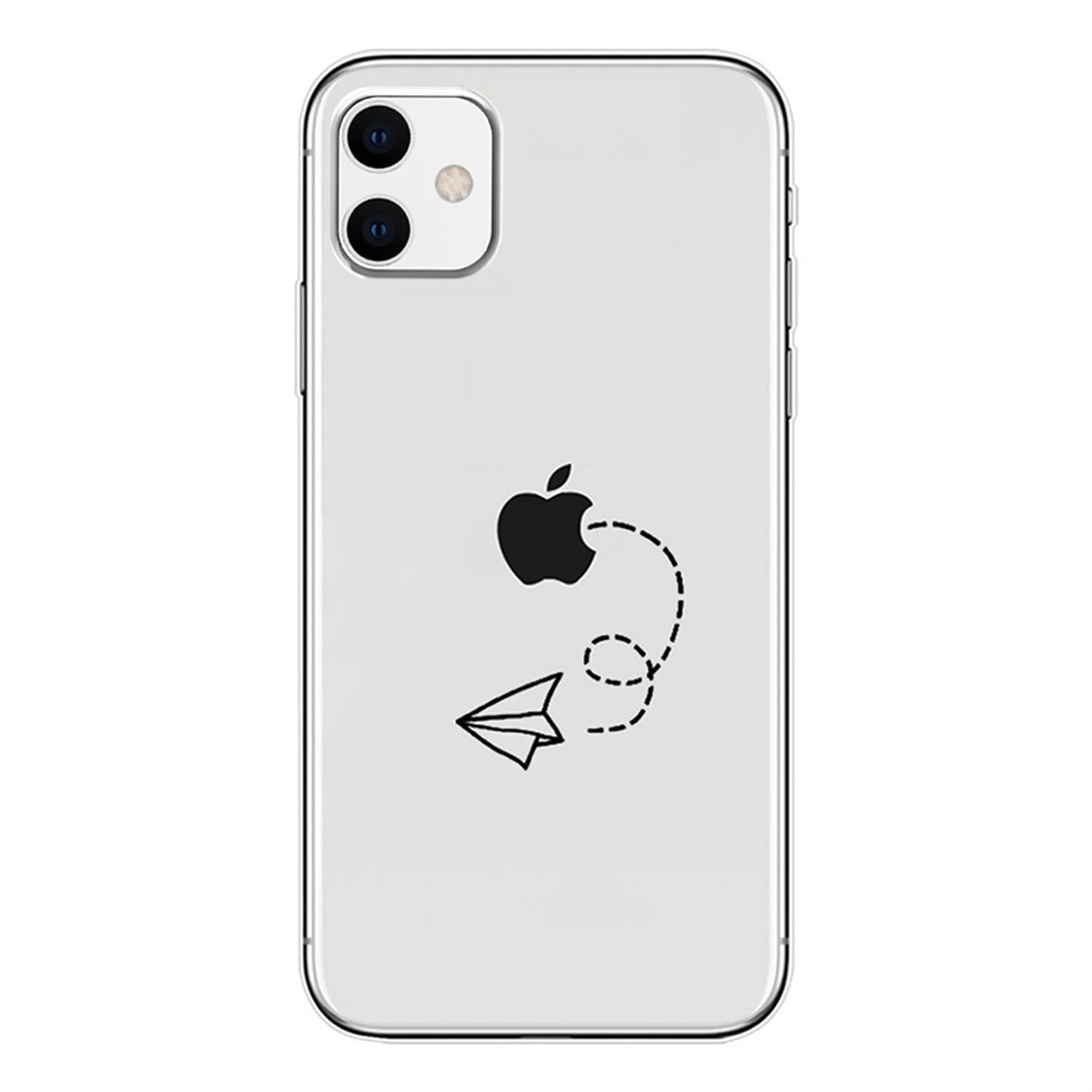 Einaily Hülle für iPhone 16 Pro Case Crystal Clear Handyhülle Mode Chic Muster Ultra Dünn TPU Silikon Flugzeuge Bumper Stoßfest Kratzfest Schutzhülle für iPhone 16 Pro Slim Cover