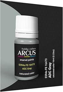 Arcus 594 Enamel paint USAF FS 16473 ADC Gray Saturated color 10ml
