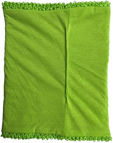 Kelly Green Crochet Tutu Top Lined 12 Inches X 10 Inches Elastic Crochet Tube Top image 4