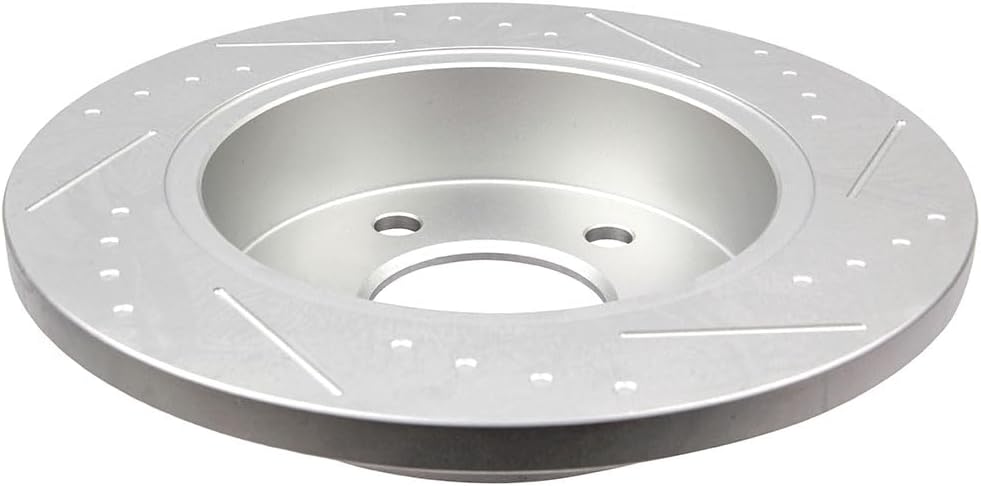 ECCPP 54011 54017 Front Vented & Rear Solid Disc Brake Rotors Fit For Ford For Mustang 1994-2004