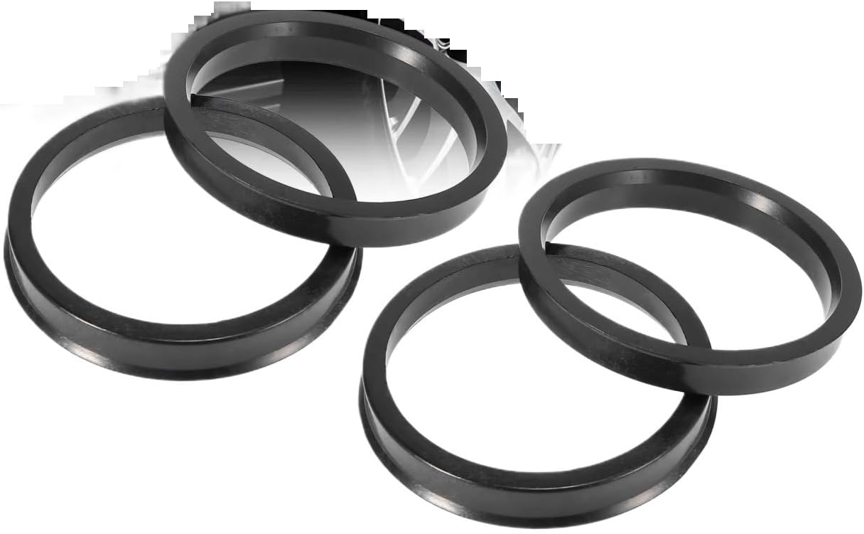Universal Spacer 4pcs Car Hub Centric Rings Wheel Bore Center Spacer 64.1-60.1 65.1-63.4 72.6-63.4 74.1-64.1 74.1-66.1 74.1-67.1mm Hubcentric Wheel Spacers(64.1-60.1mm)