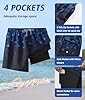 APTRO Men's Swimming Shorts with Zip Pockets 2 in 1 Quick Dry Swim Trunks with Compression Liner Black Cross Symbol MK384 S #3
