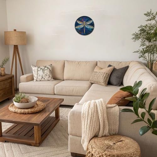 Letrero de libélula estrellada para decorar un dormitorio mágico 6