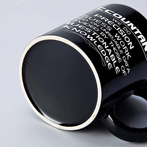 Accountant Coffee Mug. Accountant Gift 11 Oz. Black #TOP3