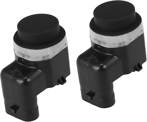 A ABSOPRO Sensor de asistencia de estacionamiento inverso 66202180495 sensor PDC de parachoques para BMW 528i 2010-2016 plástico metal negro juego