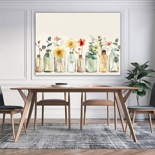 Tableau decoration murale salon impression sur toile intissee 60x80cm