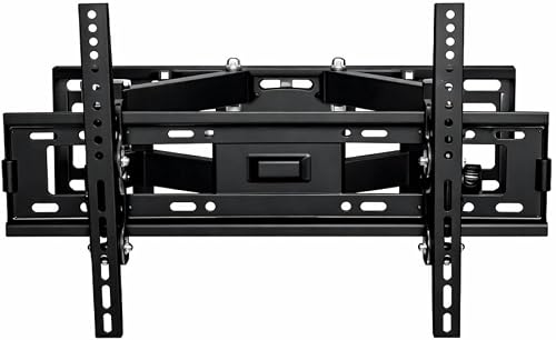 AL 32-55 Inch Dual Arm Full Motion TV Wall Mount Bracket Articulated Swivel