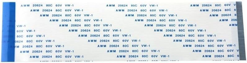 80PIN Type B Reversed Side Flex 20624 80C 60V VW-1 Ribbon Flat Cable Wire Line -150mm Length -0.5mm Pitch