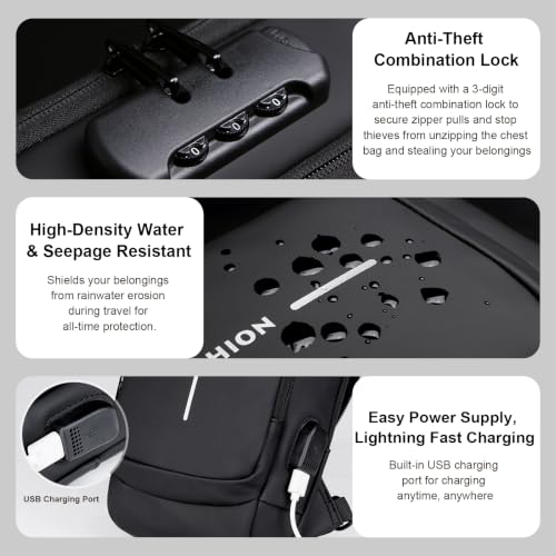 Vbvbip Waterproof Durable Cycling Backpack