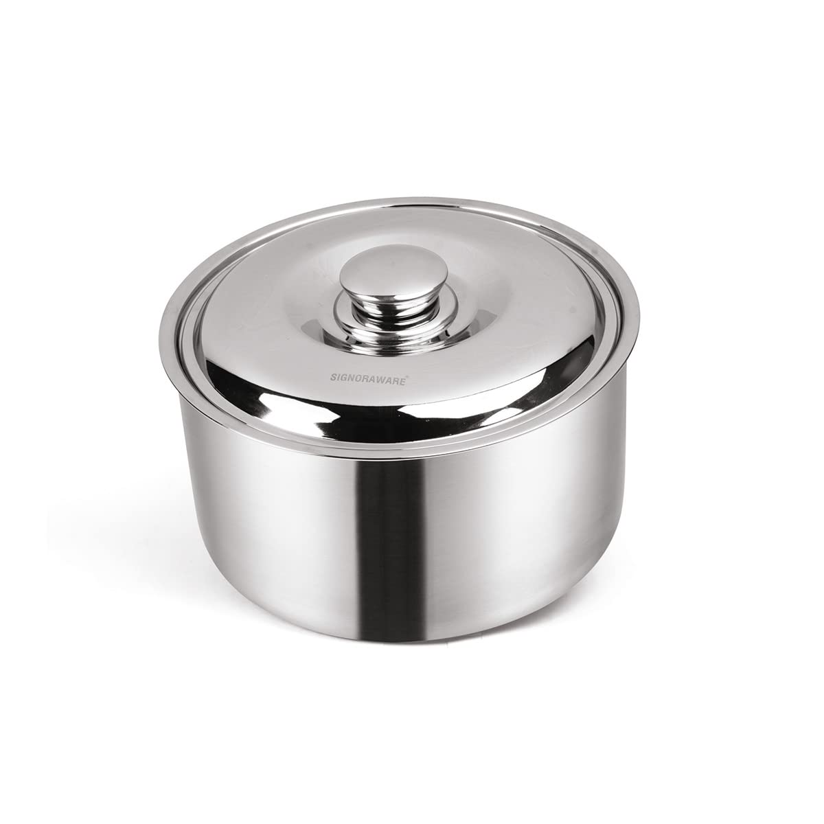 Signora Ware 1000Ml Therma Double Wall Stainless Steel Straight Shape Casserole, Insulated Thermal Serving Bowl, Elegant Hot Pot Food Warmer, Self Locking Press Lid, Hot Food Upto 8 Hour (Silver) (B09YNY42R4) Amazon Price History, Amazon Price Tracker