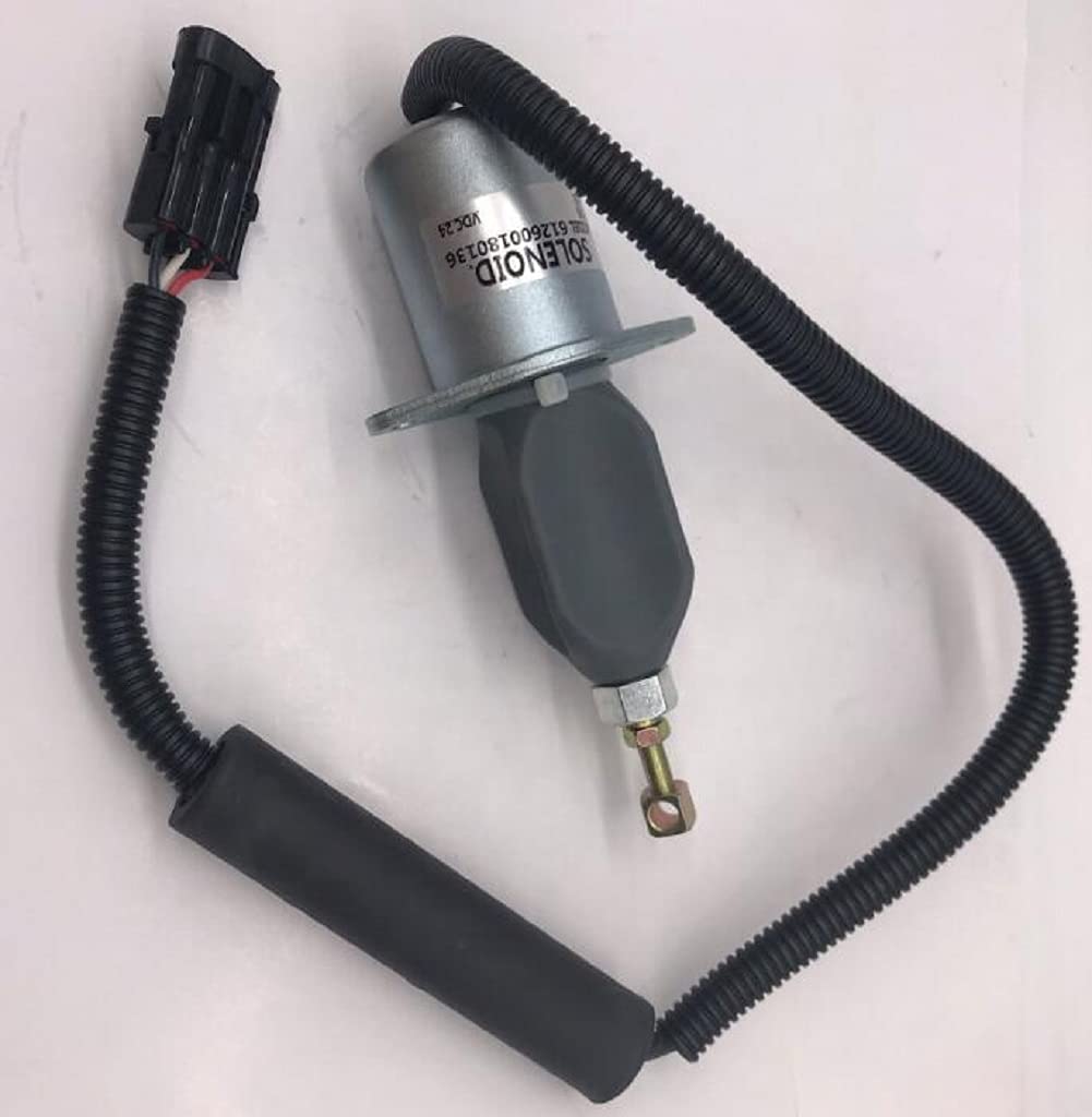 Amazon.com: FUEL SHUT OFF SOLENOID VALVE 24V 612600180136 AUTO  