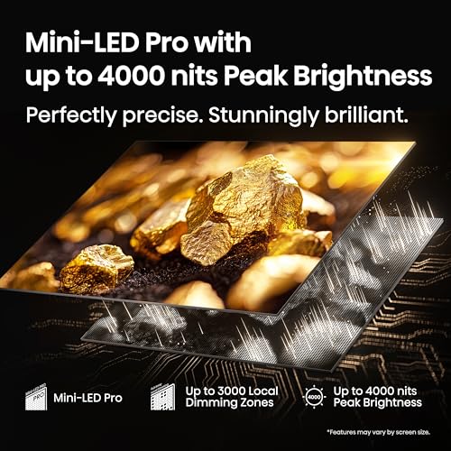 Image of Hisense 116 inch U7 Mini-LED ULED 4K UHD Best Premium Gaming Google Smart TV (116U75QG, 2025 Model) - QLED, Native 165Hz, VRR 288, Up to 4000 Nits, HDR10+, Dolby Vision IQ . Atmos, IMAX Enhanced, 6.2.2 Ch