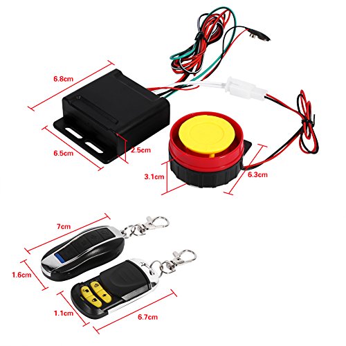 Estink 12V Motorcycle Alarm